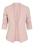 Vila Damen Viher New 3/4 Blazer/Su-noos Blazer, Rosa (Misty Rose) ,M
