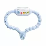 Curaprox Baby-beißring – Für Säuglinge Von 0–24 Monaten | Lindert Zahnungsbeschwerden & Unterstützt Die Motorische Entwicklung | BPA-frei, Blau, Mit Lernzahnbürste | Swiss Made