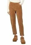 Eight 2 Nine Eight2Nine Damen Kordhose MOM Fit mit Aufschlag middle-brown S