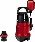 Einhell Schmutzwasserpumpe GC-DP 7835 (780W, Ø35 mm Fremdkörper, 15.700 L/h Förderleistung, Schwimmerschalter, Tragegriff, Kabelaufwicklung)