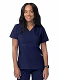 Sivvan Damen Pflegebekleidung Wickel-Top - S8302 - Navy - 2X