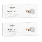 Chrisanthidis S.A. Kourabie Buttergebäck mit Hazelnuessen und Hazelnusspraline, 2er Pack (2 x 200 g)