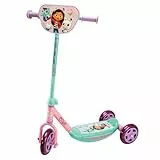Smoby - Gabby’s Dollhouse Kinderroller - 3 Räder - Höhenverstellbarer Lenker - rutschfeste Trittfläche - Stabile Konstruktion - Leicht & transportierbar - Ab 3 Jahren