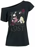 Alice im Wunderland Lost in Wonderland Frauen T-Shirt schwarz L