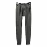 Smartwool Herren Classic All-Season Merino Baselayer-Hose, Iron Heather, M