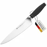 GROSSMAN® 282VN - Verbena | Kochmesser 33,5 cm | Ultrascharfer Küchenmesser | Deutschem Edelstahl Klinge 20,8 cm | mit Ergonomischen Griff 12,8 cm (197 Gramm)