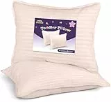 Utopia Bedding Kopfkissen Kleinkind 40 x 60 cm, 2er Set Kinderkopfkissen, Atmungsaktiv Polybaumwolle Gewebe, Kinderkissen zum Schlafen, Kissen für Kleinkinder, Für Kinder ab 2 Jahren (Hellrosa)