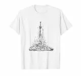 BANDAI NAMCO Entertainment Germany DARK SOULS T-Shirt, Herren, Unisex, Halbarm, Klassisches Gaming-T-Shirt, Weiß, S