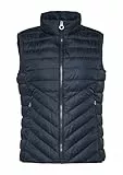 s.Oliver Packbare leichte Steppweste mit Stehkragen navy 46