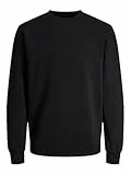 JACK & JONES Male Sweatshirt mit Rundhals Einfarbig Sweatshirt mit Rundhals