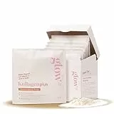 Glow25® Collagen Plus Sachets [10 Stück je 15 g] - Kollagen Hydrolysat mit Vitamin C, Zink und Biotin - Peptide Typ 1 und 3 - Gute Löslichkeit