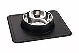 Karlie Silikon INOX Napf Dex 350 ml schwarz
