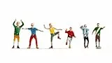 NOCH H0 Figuren-Set Bergsteiger handbemalt für Modelleisenbahn 1:87 Miniaturfiguren Modellbau Landschaft Diorama Zubehör Modellfiguren (15871)