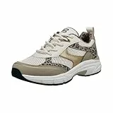 BAGATT Sneaker - Sand/Animal Print Textil/Synthetik