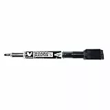 Pilot 454 V-Board Master S 3,5 mm Spitze extra feine Whiteboard Marker mit Radierer – Schwarz
