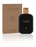 Ted Baker Tonics Cu Copper EDT, leuchtender, intensiver Duft, Kopfnoten aus Grapefruit und Bergamotte mit Basisnoten von Patschuli, Zeder und Moschus, 100 ml