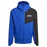 adidas Herren Terrex Multi Soft shell Jacket, Semi Lucid Blue/Black, XL