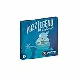 HCM Kinzel – Puzzlegend Kartenspiel Robinson Crusoé – Entdecke die Legende durch Rätsel neu – Strategiespiel für Detektive ab 12 Jahren – 55219