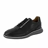 Gordon & Bros. Herren Schnürhalbschuhe Jackson, Männer Businessschuhe,Man,Schnuerschuhe,Schnuerer,straßenschuhe,Strassenschuhe,Black,45 EU / 10.5 UK