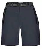 killtec Damen Funktionsbermudas/Shorts mit Gürtel KOS 19 WMN BRMDS, Nachtblau, 50, 42807-000