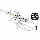 Jamara 422024 Payload GPS Drone Altitude Coming Home, Position Hold, , Kompass, LED Richtungsanzeige und Unterspannungswarnung, 3 Flugmodi bis zu 40 Km/h, Zuladung bis 350 g, Weiß