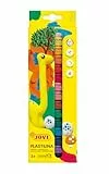 Jovi Plastilin, leicht formbare Modelliermasse für Kinder ab 2 Jahren, 15 Farben je 15g