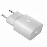 USB-C Ladegerät Stecker, AFC Schnellladegerät Netzteil kompatibel mit Samsung Galaxy A13,A52,A52S,A53,S21,S20 FE,S10,S9,S8 Plus,S7,S6 Edge,S5,S4,Z Flip3,Z Fold3, und andere Smartphones-Weiß