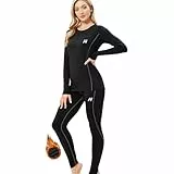 GarBull Thermounterwäsche Damen, Funktionsunterwäsche Set Funktionswäsche Thermoaktiv Thermowäsche Base Layer Skiunterwäsche Skifahren Laufen