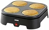 DOMO DO1094P Pancake-Maker Antihaftbeschichtung Schwarz