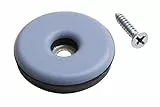 Metafranc Easyglider Ø 38 mm - Mit Schraube - 4 Stück - PTFE Gleitoberfläche - Für ein leichtes Verschieben schwerer Möbel / Universales Möbelgleiter-Set / Teflongleiter / Bodengleiter / 645916