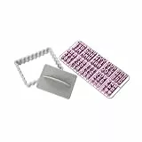 Zenker Buchstaben-Ausstechformen Set 3-teilig - Aus ABS Kunststoff, spülmaschinengeeignet, Designed in Germany, für kreative Backprojekte und individuelle Dekorationen