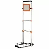 REV Arbeitsleuchte LIFT - Höhenverstellbarer Baustrahler, Gehäuse & Gestell aus Aluminium, 50W, 130lm, 6500K, für innen & außen IP44