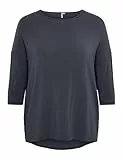 ONLY CARMAKOMA Damen Carlamour 3/4 Top JRS Noos, India Ink, X-Large
