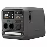 DJI Power 1000 Mini tragbare Powerstation, 1008-Wh-LFP-Akku, kompakte Größe, maximale Ausgangsleistung 1000 W, in 58 min von 0% auf 80% geladen, Stromgenerator für Zuhause, Camping