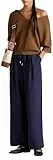 United Colors of Benetton Damen Maglia Scollo V M/M 115gd10cs Pullover, braun, M