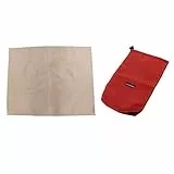 Feuerfeste Matte, Fiberglas Feuerschutzmatte, Hochtemperaturbeständige Grillpads für Outdoor Feuerstellen Grill Camping Picknick(46x44cm/18.11x17.32in)