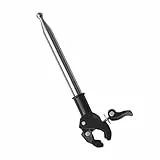 Generisch Teleskop-Fahnenmast, Motorrad-Fahnenhalterung - Motorrad-Fahnenmasten aus Edelstahl - Motorrad Fahnenmast Motorrad Lenker Fahnenmasten Halter Halterung Fit für Fahrrad