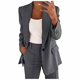 Awrvia Hosenanzüge für Damen Zweiteiler Set Elegant Revers Bluse und Weites Bein Hose 2-teilig Casual Business Anzug Sommer Sportlich Outfit Festlich Jogginganzug Leichter Hausanzug Streetwear