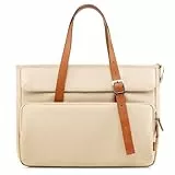Inateck Damen Tote Bag Handtasche Kompatibel mit 15,3 Zoll MacBook Air M4 2025, 2023-2024 M2/A2941, M3/A3114