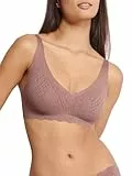 sloggi Damen Zero Feel Bliss Soft Bra, Cacao, S