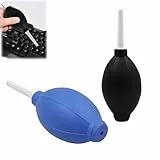 2 Stück Blasebalg Kamera, Objektiv Reinigungsset, Blasebalg Klein, Jetory Blower, Blasebalg Dust Blower, für Die Reinigung Von Kamerasensoren, Tastaturen Und Objektiven