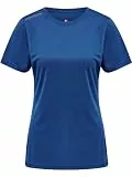 Newline Damen Women Core Functional S/S T-Shirt, Echtes Blau, L EU