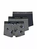 Name IT Jungen Nkmboxer 3P Mel Skull Noos, Dark Grey Melange, Numeric_134
