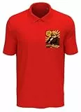 Iconic Historical Political Thinker Herren Poloshirt Baumwolle Rot, rot, L