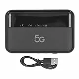 Mobiler 5G-WLAN-Hotspot für Unterwegs, 16 Verbundene Geräte, 10.000 MAh Typ-C-Aufladung, Tragbares WLAN-6-Gerät für Unterwegs, 5G-Modem-WLAN-Router mit Nano-SIM-Kartensteckplatz