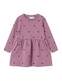 NAME IT Mädchen Nmfdavina Ls Sweat Bru Dress Noos, Mauve Orchid, 116
