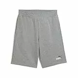 Puma Herren ESS 2 Color No. 1 Logo Shorts 10' TR Gestrickte Shorts, Medium Gray Heather,