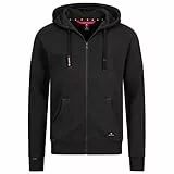 Höhenhorn Woodberg Herren Hoodie Pullover Schwarz Gr. L