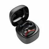Housoutil 1Satz Mini Sport Kopfhörer Drahtloser Einzelner Knochenleitungs Kopfhörer in Schwarz Wasserdichtes Headset Für Sport Freizeit Für Reisen Outdoor Aktivitäten