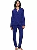 Triumph Women's Boyfriend Fit PW 03 Pajama Top, Blue-Dark Combination, 36